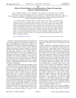 Effects of Particle Shape on Growth Dynamics at Edges
