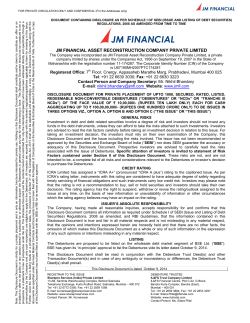jm financial asset reconstruction company private limited