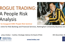 Presentation  - University of Nottingham