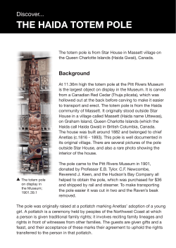 the haida totem pole