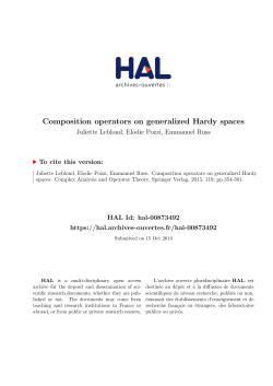 Composition operators on generalized Hardy spaces