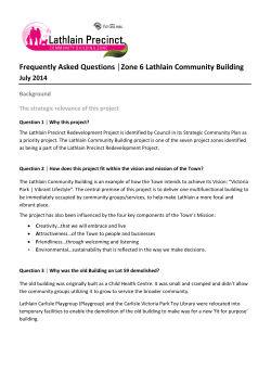 Community Building Zone FAQ