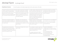 Animal Farm by George Orwell