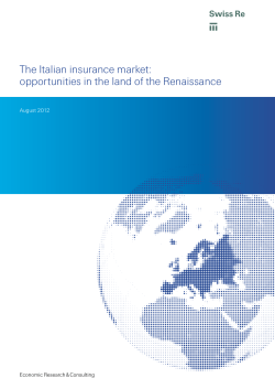 The Italian insurance market