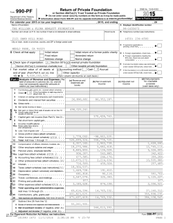 2015 Form 990-PF - Hewlett Foundation