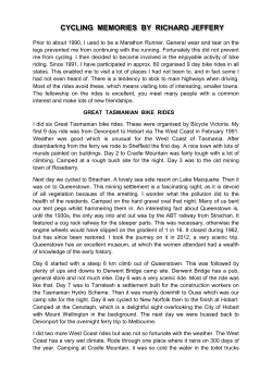cycling memories by richard jeffery