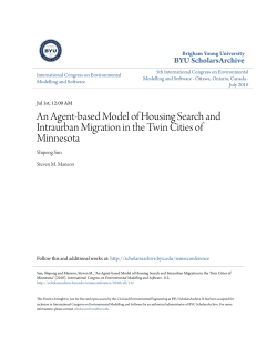 An Agent-based Model of Housing Search and Intraurban Migration