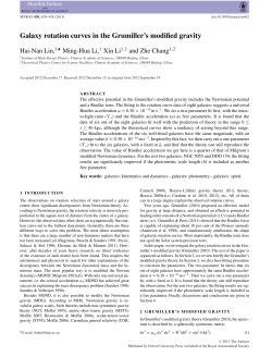 Galaxy rotation curves in the Grumiller`s modified gravity
