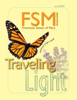 Spring 2010 - Franciscan Sisters of Mary