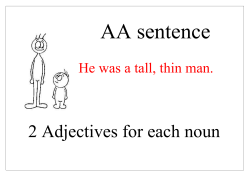 Posters Sentence Types