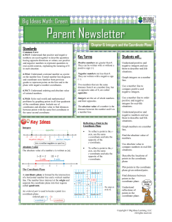 Green &ndash; Newsletter
