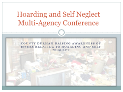 Opening Presentation  - County Durham Safeguarding