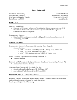 Sanaz Aghazadeh - Louisiana State University