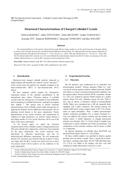 Structural Characterizations of Charged Colloidal Crystals