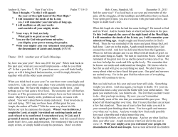 Has someone ever told you something that you didn`t believe