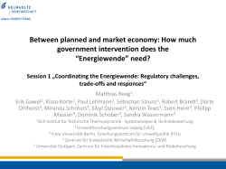 Between planned and market economy - ENERGY