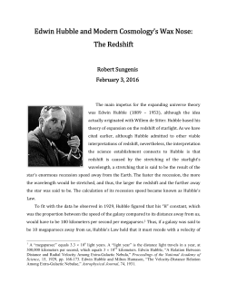 Edwin Hubble and Modern Cosmology