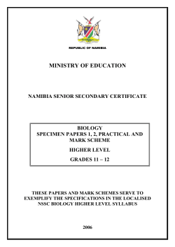 ministry of education