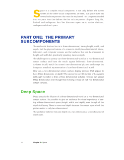 PART ONE: THE PRIMARY SUBCOMPONENTS - Kino
