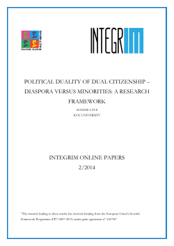 political duality of dual citizenship