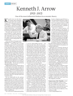 Kenneth J. Arrow