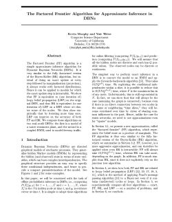 The Factored Frontier Algorithm for Approximate Inference in DBNs