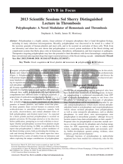 Print - Arteriosclerosis, Thrombosis, and Vascular Biology