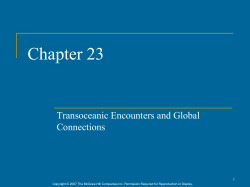 AP World - Chapter 23