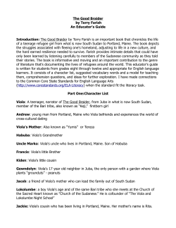 The Good Braider by Terry Farish An Educator`s Guide Introduction