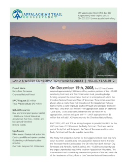 Rocky Fork - Appalachian Trail Conservancy