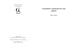 Anarchism - The Anarchist Library