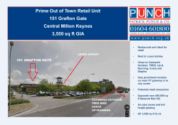Prime Out of Town Retail Unit 151 Grafton Gate Central Milton