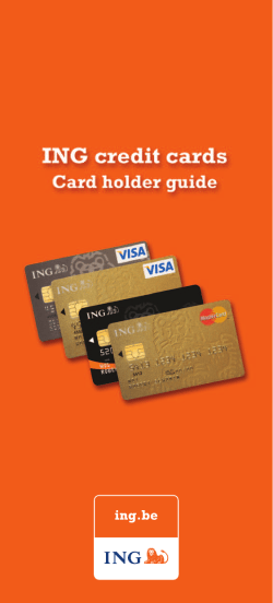 The other benefits of your ING credit card