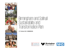 BSol STP - Birmingham LMC