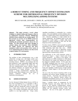 (ofdm) systems - Semantic Scholar
