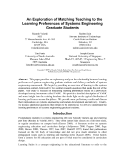 An Exploration of Matching Teaching to the