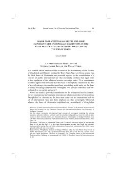 article - Institute for International Peace and Security Law