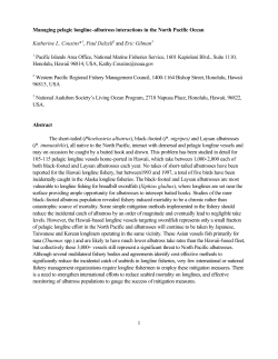 Managing pelagic longline-albatross interactions in the North Pacific
