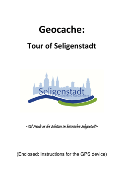 Geocache - unser-seligenstadt.de