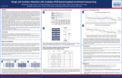 Single cell mutation detection with multiplex