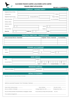 company / business entity