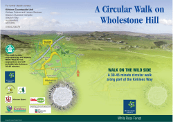 A Circular Walk on Wholestone Hill