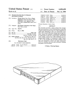 Phase-change heat storage building panels