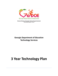 3 Year Technology Strategy