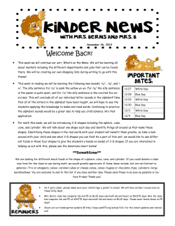 Newsletter (November 26)