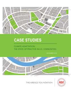 Case Studies - The Kresge Foundation
