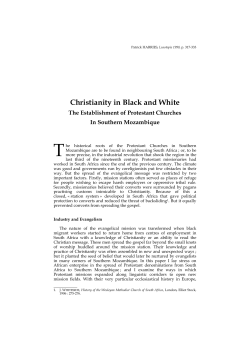 Christianity in Black and White