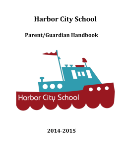Parent Handbook - Harbor City School