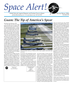 Guam: The Tip of America`s Spear