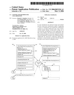 (19) United States INetworking Subsystem I28 I